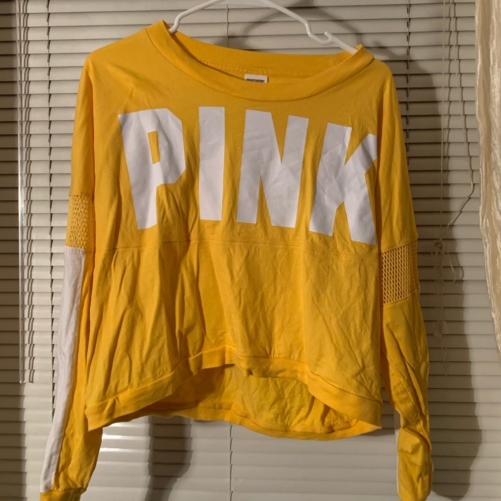 PINK yellow sweater